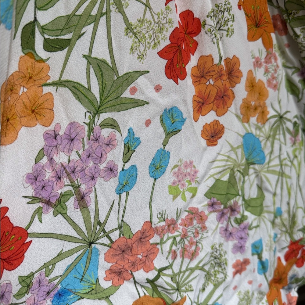 NWT & Other Stories wrap maxi dress in multi floral print - Picture 4 of 7